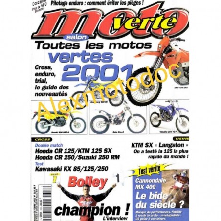 Moto Verte n° 318